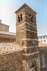 Medieval Italian church tower