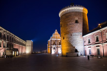 Courtyard And Tower Of Royal Castle Of Lublin, Poland