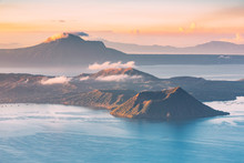 Taal Volcano In Tagaytay, Philippines