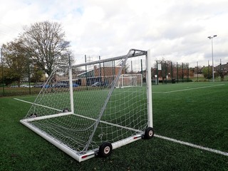 Floodlit all-weather 3G artificial grass football pitch, Meriden Community Centre, Watford