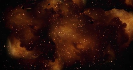 Wall Mural - realistic explosion and blasts with luma channel. visual effects element.