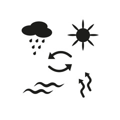 atmospheric pressure icon. Trendy atmospheric pressure logo concept on white background from Weather collection