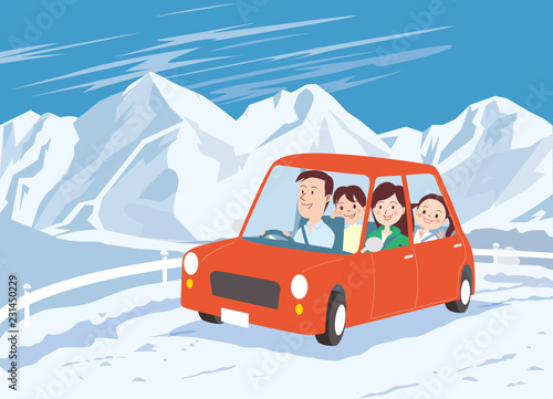 ドライブ 雪道 Stock イラスト Adobe Stock ドライブ 雪道 Stock イラスト Adobe Stock