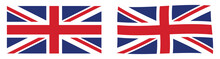 United Kingdom Of Great Britain And Northern Ireland (Union Jack) Flag. Simple And Slightly Waving Version.