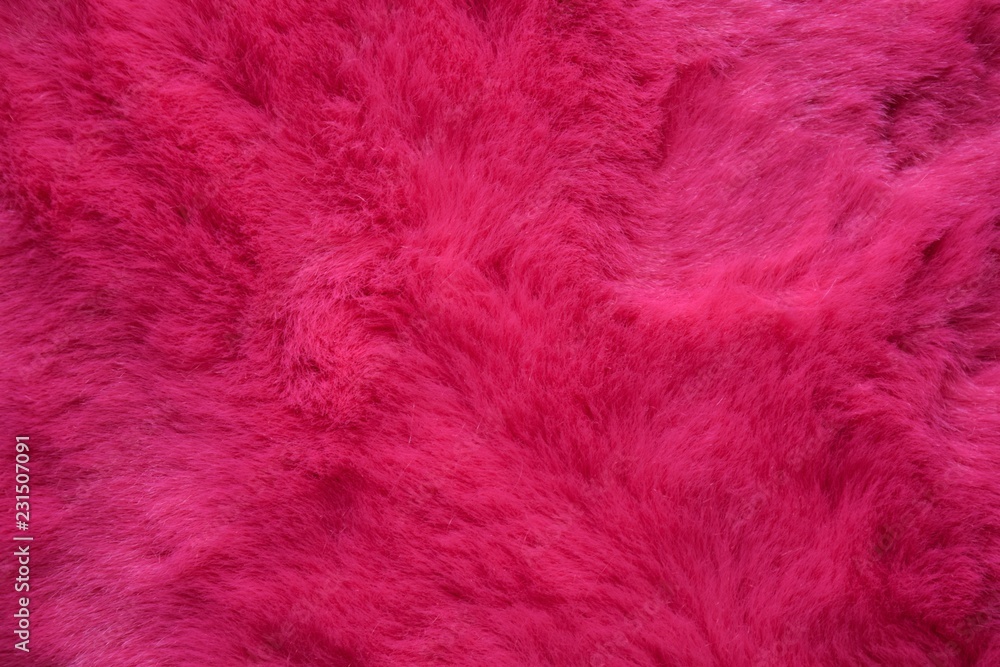 background of pink fur - obrazy, fototapety, plakaty 