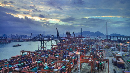 Port of Hong Kong On October 12, 2018	