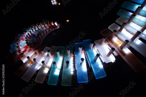 光の階段 クリスマスイルミネーション Stock Photo Adobe Stock 光の階段 クリスマスイルミネーション Stock Photo Adobe Stock