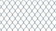 © makstorm - Seamless chain link fence background on white