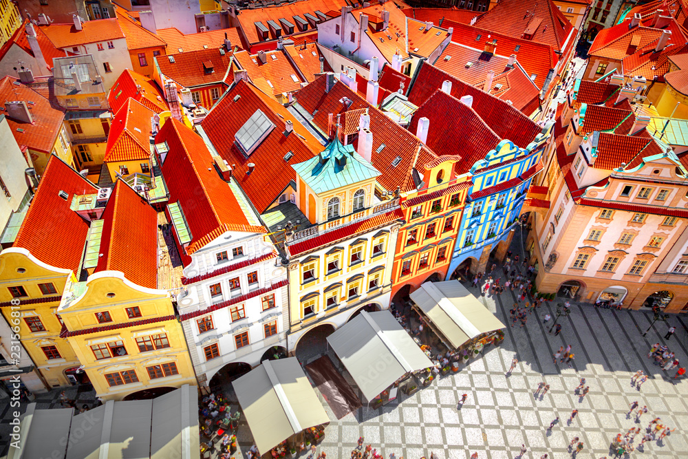 Obraz na płótnie Old town square, Prague w salonie