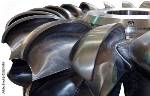 Cuadros en Lienzo Details od Pelton turbine wheel