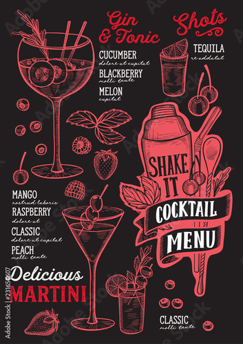 Dekoracja na wymiar  szablon-menu-napoj-koktajlowy-dla-restauracji-z-grafika-rysowane-recznie-doodle
