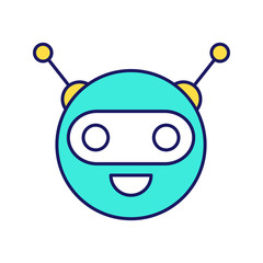 Sticker - Chatbot color icon