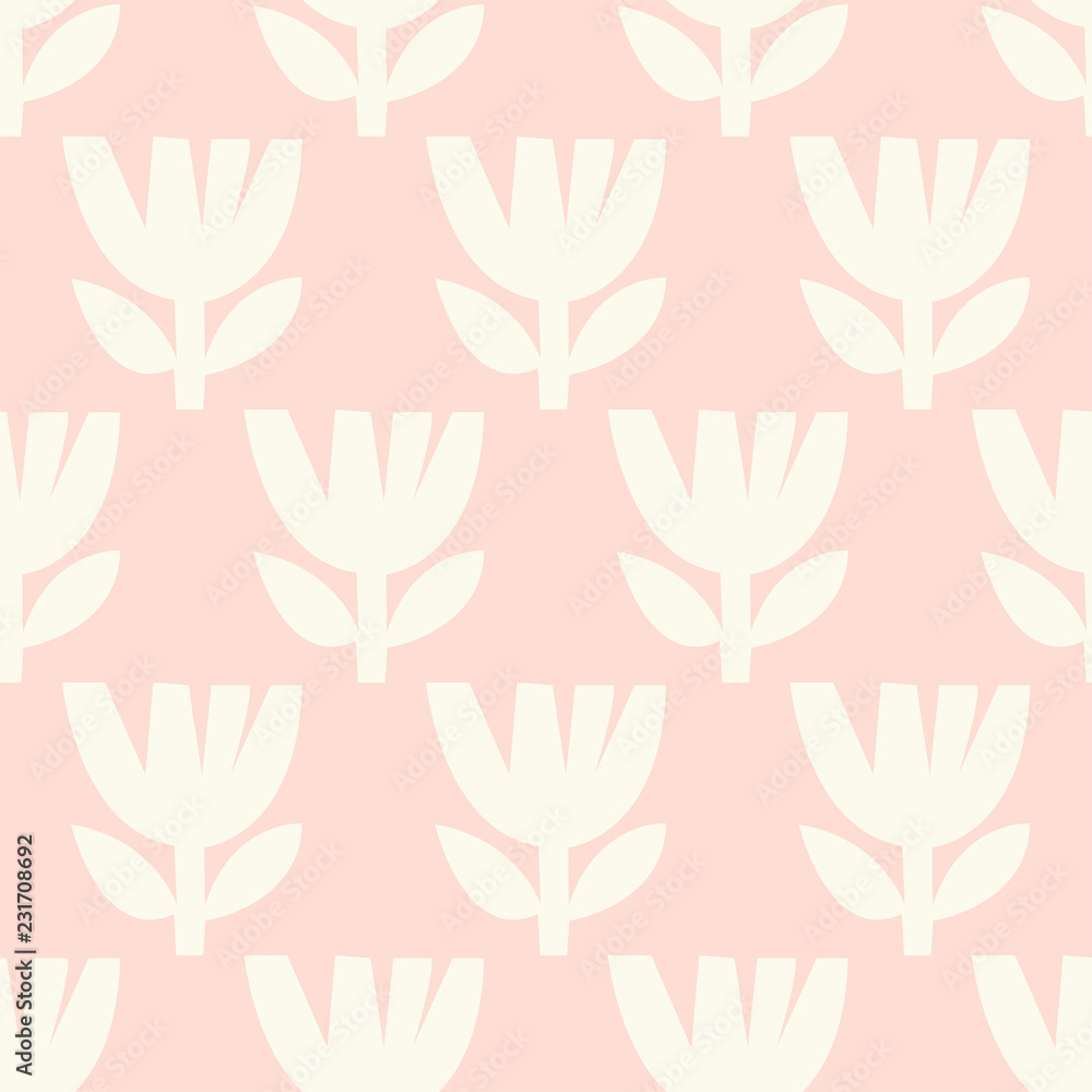 Foto  seamless flower pattern