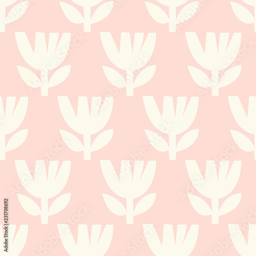 Foto  seamless flower pattern