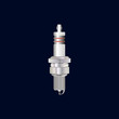 © sleepkill - Spark plug for the engine of the car. Sparkle education. Vector illustration