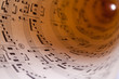 © pixelrobot - Curled Music Sheet