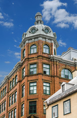 Wall Mural - Old Brick Building with Domed Roof