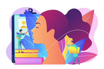 Wall Mural - plastic surgeon correcting the form of the woman's nose for rhinoplasty. rhinoplasty, nose correctio