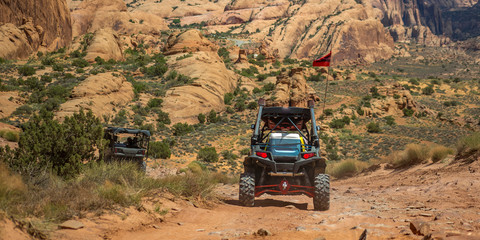 Wall Mural - Off road views in the wilderness of Moab Utah