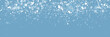 Christmas Banner Background with Snowflakes