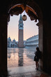 Regnerischer Morgen in Venedig
