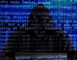 cyber hacker attack security dark crime digital