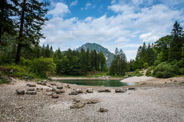 Largo del Predil lake view