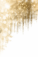 golden christmas background
