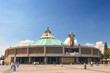 The new Basilica of Our Mary of Guadalupe. It is one of the most important pilgrimage sites of Catholicism and is visited by several million people every year.Mexico City.