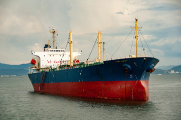 Oil tanker in Vietnam