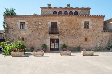 Village of Peratallada in Catalonia