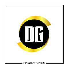 Initial Letter DG Logo Template Design Vector Illustration