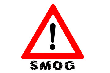 Sticker - Smog Warnung