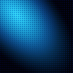 Wall Mural - abstract blue gradient and square texture background with light from a spotlight.