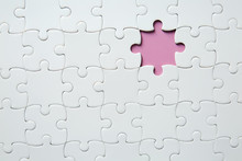 Jigsaw Puzzle With Missing Fragment