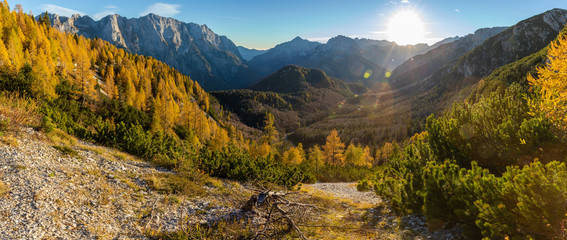 Julian Alpes in Slovenia