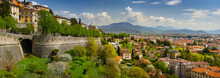 Panoramic View Of Bergamo, Italy