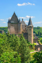 View At Vianden Castle, Kanton Vianden, Luxembourg