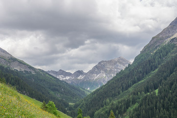 Wandern in den Bergen