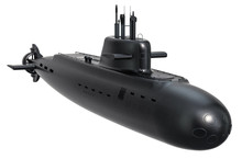 Submarine, 3D Rendering