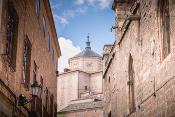 Wall Mural - architectural detail of St Mary s Cathedral of Toledo in spain