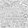 © Pippi Draws - Self-driving trucks are the future of transportation