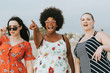 © Rawpixel.com - Cheerful diverse plus size women at the beach