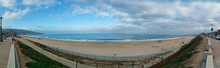 Panorama Of The South Los Angeles Coastline From The Esplanade In Redondo Beach.