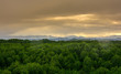 © Tushchakorn - Beautiful landscape view of evergreen mangrove forest and sunlight mountain in thailand.