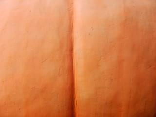 Canvas Print - old orange wall texture