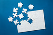 © Pixel-Shot - Jigsaw puzzle on color background