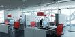 © FrankBoston - Modern corporate office red