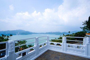  View of Sun Moon Lake in Taiwan