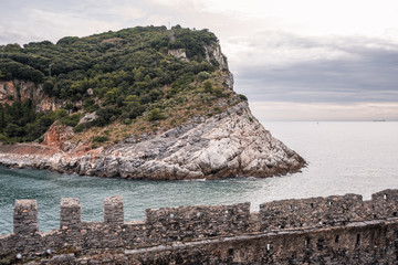 Wall Mural - CASTLE OF PORTO VENERE, LIGURIA, ITALY